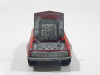 Vintage 1983 Hot Wheels '67 Camaro Red Die Cast Toy Car Vehicle with Opening Hood Hong Kong