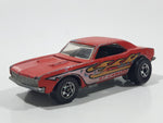 Vintage 1983 Hot Wheels '67 Camaro Red Die Cast Toy Car Vehicle with Opening Hood Hong Kong