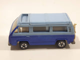 Vintage 1983 Hot Wheels Extra Series Sunagon Blue and Light Blue Die Cast Toy Car Vehicle