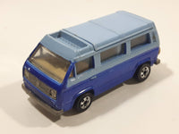 Vintage 1983 Hot Wheels Extra Series Sunagon Blue and Light Blue Die Cast Toy Car Vehicle