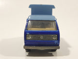 Vintage 1983 Hot Wheels Extra Series Sunagon Blue and Light Blue Die Cast Toy Car Vehicle