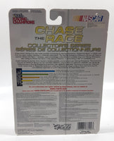 2002 Edition ERTL Racing Champions Chase The Race NASCAR #10 Johnny Benson Valvoline Pontiac Grand Prix White Blue Die Cast Toy Race Car Vehicle with Collector Card and Display Stand - New in Package