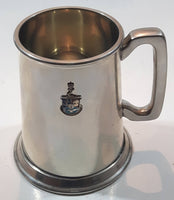 Canadian Armed Forces Royal Military College 4 3/4" Tall English Pewter Tankard Mug Made in England