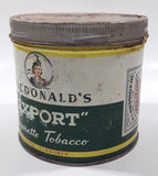 Vintage Macdonald's Export Finest Virginia Cigarette Tobacco 8 oz Metal Tin Can