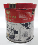 Vintage 1980s Borkum Riff Cherry Liqueur Flavor Pipe Tobacco 200g Tin Metal Can