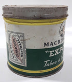 Vintage Macdonald's Export Cigarette Tobacco Tin Metal Can
