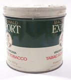 Vintage Macdonald's Export Finest Virginia Cigarette Tobacco 8 oz Metal Tin Can