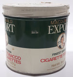 Vintage Macdonald's Export Finest Virginia Cigarette Tobacco 8 oz Metal Tin Can