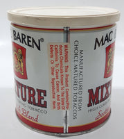 Vintage Mac Baren Mixture Scottish Blend High Class Smoking Tobacco 9 oz Metal Tin Can