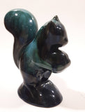 Vintage Blue Mountain Pottery 5 1/4" Tall Drip Glaze Squirrel Animal Figurine Ornament