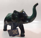 Vintage Blue Mountain Pottery 9" Long Elephant Animal Figurine Ornament
