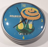 Rare 2003 Villemot Orangina Orange Carbonated Beverage 12 1/2" Diameter Round Wall Clock