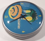 Rare 2003 Villemot Orangina Orange Carbonated Beverage 12 1/2" Diameter Round Wall Clock