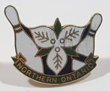 Northern Ontario Bowling 3/4" x 1" Enamel Metal Lapel Pin