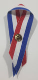 Red, White, and Blue Patriotic Ribbon with 5/8" with Gold Tone Angel Pin