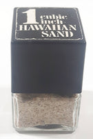 1 Cubic Inch Hawaiian Sand 2 1/2" Tall Square Glass Bottle