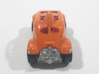 1988 Hot Wheels Color Racers Baja Bug Volkswagen VW Beetle Metallic Orange Brown To Yellow Die Cast Toy Car Vehicle