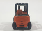 Vintage 1972 Lesney Products Matchbox Superfast No. 15 Fork Lift Truck Orange Die Cast Toy Car Warehouse Yard Machinery Vehicle
