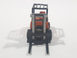 Vintage 1972 Lesney Products Matchbox Superfast No. 15 Fork Lift Truck Orange Die Cast Toy Car Warehouse Yard Machinery Vehicle
