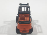 Vintage 1972 Lesney Products Matchbox Superfast No. 15 Fork Lift Truck Orange Die Cast Toy Car Warehouse Yard Machinery Vehicle