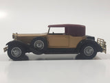 Vintage 1969 Lesney Matchbox Models of YesterYear No. Y-15 1930 Packard Victoria Gold Burgundy Red Die Cast Toy Antique Car Vehicle