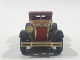 Vintage 1969 Lesney Matchbox Models of YesterYear No. Y-15 1930 Packard Victoria Gold Burgundy Red Die Cast Toy Antique Car Vehicle
