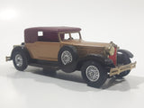 Vintage 1969 Lesney Matchbox Models of YesterYear No. Y-15 1930 Packard Victoria Gold Burgundy Red Die Cast Toy Antique Car Vehicle