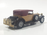 Vintage 1969 Lesney Matchbox Models of YesterYear No. Y-15 1930 Packard Victoria Gold Burgundy Red Die Cast Toy Antique Car Vehicle