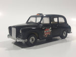 Vintage Corgi Austin London Taxi Cab Black 1/38 Scale Die Cast Toy Car Vehicle with Opening Suicide Doors