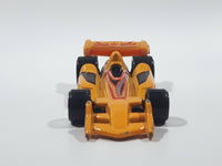 2007 Hot Wheels Stunt Strikers Flashfire Yellow & Red Die Cast Toy Car Vehicle McDonald's Happy Meal No. 6/8