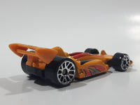 2007 Hot Wheels Stunt Strikers Flashfire Yellow & Red Die Cast Toy Car Vehicle McDonald's Happy Meal No. 6/8