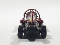 1996 Hot Wheels First Editions Dog Fighter Metalflake Red Die Cast Airplane Style Toy Car Vehicle