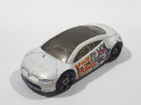 2006 Hot Wheels Sci-Fi Hiway Mitsubishi Eclipse Concept White Die Cast Toy Car Vehicle