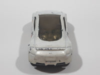 2006 Hot Wheels Sci-Fi Hiway Mitsubishi Eclipse Concept White Die Cast Toy Car Vehicle