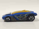 2013 Hot Wheels Dragon Destroyer Rogue Hog Blue Die Cast Toy Car Vehicle