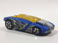 2013 Hot Wheels Dragon Destroyer Rogue Hog Blue Die Cast Toy Car Vehicle