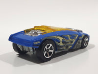 2013 Hot Wheels Dragon Destroyer Rogue Hog Blue Die Cast Toy Car Vehicle