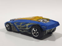 2013 Hot Wheels Dragon Destroyer Rogue Hog Blue Die Cast Toy Car Vehicle