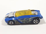 2013 Hot Wheels Dragon Destroyer Rogue Hog Blue Die Cast Toy Car Vehicle