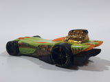 2013 Hot Wheels Dragon Destroyer Power Bomb Green Die Cast Toy Car Vehicle