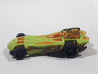 2013 Hot Wheels Dragon Destroyer Power Bomb Green Die Cast Toy Car Vehicle