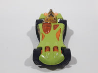 2013 Hot Wheels Dragon Destroyer Power Bomb Green Die Cast Toy Car Vehicle