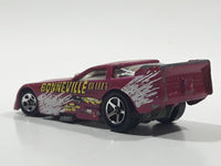 1997 Hot Wheels Probe Funny Car Bonneville Bullet Pink Die Cast Toy Car Vehicle with Lift Up Body