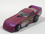 1997 Hot Wheels Probe Funny Car Bonneville Bullet Pink Die Cast Toy Car Vehicle with Lift Up Body