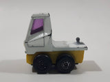 Vintage 1973 Lesney Matchbox Superfast No. 50 Articulated Semi Tractor Truck White and Yellow Die Cast Toy Car Vehicle