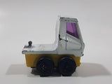 Vintage 1973 Lesney Matchbox Superfast No. 50 Articulated Semi Tractor Truck White and Yellow Die Cast Toy Car Vehicle