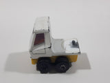 Vintage 1973 Lesney Matchbox Superfast No. 50 Articulated Semi Tractor Truck White and Yellow Die Cast Toy Car Vehicle