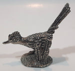 1989 JC Roadrunner Pheasant Bird 2" Tall Solid Pewter Metal Figurine