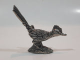 1989 JC Roadrunner Pheasant Bird 2" Tall Solid Pewter Metal Figurine