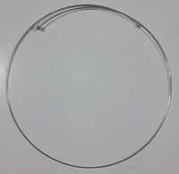 Ball End Wrap Around Metal Necklace 15" Long